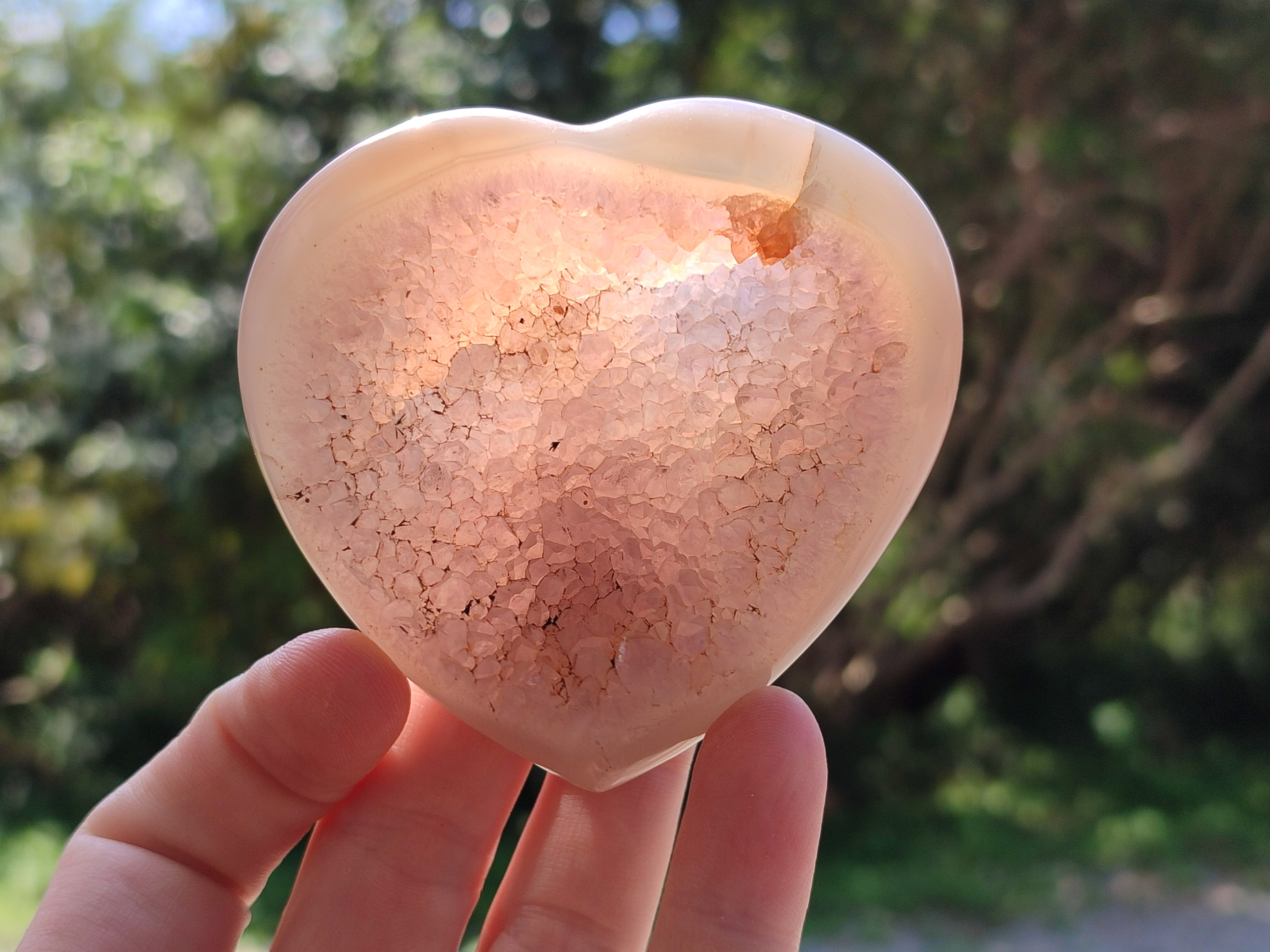Polished Mixed Crystalline Agate Geodes x 6 From Maintirano, Madagascar - Toprock Gemstones and Minerals 