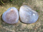 Polished Mixed Crystalline Agate Geodes x 6 From Maintirano, Madagascar - Toprock Gemstones and Minerals 
