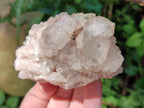 Natural Smokey Phantom Quartz Clusters x 6 From Luena, Congo - Toprock Gemstones and Minerals 