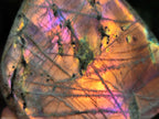 Polished Rare Purple Sunset Flash Labradorite Standing Free Forms x 6 From Madagascar - Toprock Gemstones and Minerals 