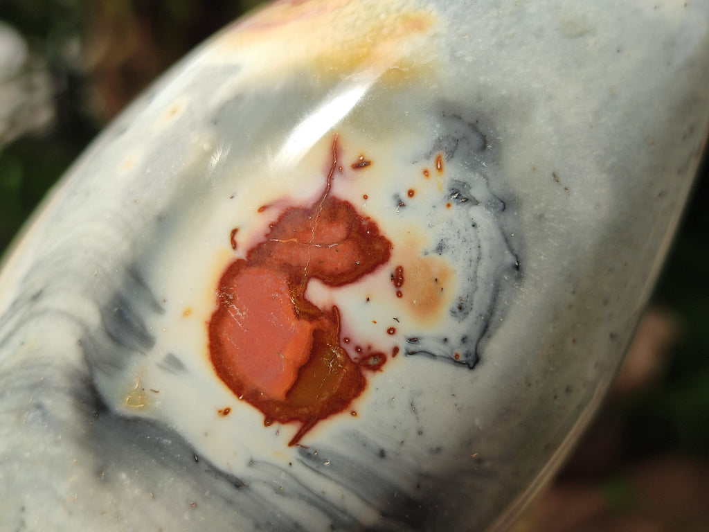 Polished Polychrome Jasper Standing Free Forms x 3 From NW Coast, Madagascar - Toprock Gemstones and Minerals 