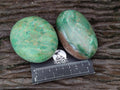 Polished Chrome Verdite Gemstone Palm Stones x 12 From Zimbabwe - Toprock Gemstones and Minerals 