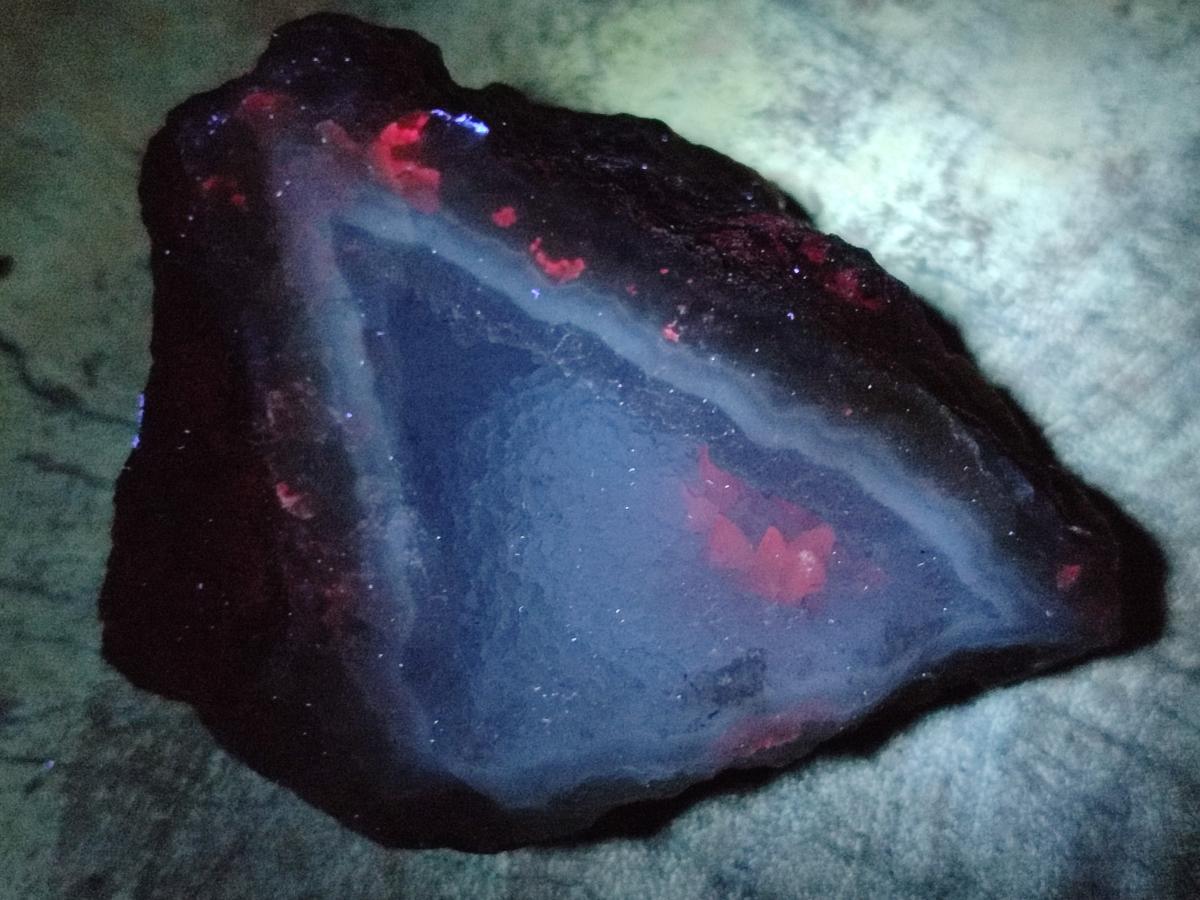 Natural Blue Lace Agate Geode Specimens x 12 From Nsanje, Malawi - Toprock Gemstones and Minerals 