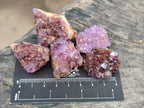 Natural Dark Purple Amethyst Quartz Crystal Plates x 63 From Boekenhouthoek, South Africa - Toprock Gemstones and Minerals 