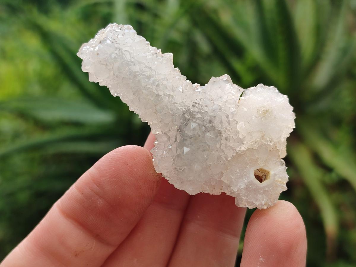 Natural Small Drusy Snow Finger Crystal Clusters x 35 From Albert's Mountain, Lesotho - Toprock Gemstones and Minerals 
