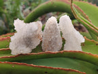Natural Small Drusy Snow Finger Crystal Clusters x 35 From Albert's Mountain, Lesotho - Toprock Gemstones and Minerals 