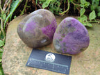 Polished Stichtite Standing Free Forms x 3 From Barberton, South Africa - Toprock Gemstones and Minerals 