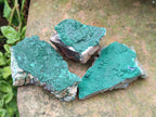 Natural Botryoidal Crystalline Malachite Specimens x 12 From Tenke Fungurume, Congo - Toprock Gemstones and Minerals 