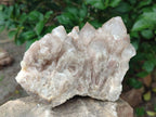 Natural White Phantom Cascading Smokey Luena Quartz Clusters x 2 From Luena, Congo - Toprock Gemstones and Minerals 
