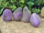 Polished Stichtite Standing Free Forms x 6 From Barberton, South Africa - Toprock Gemstones and Minerals 