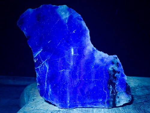 Polished Watermelon Fluorite Slices x 3 From Uis, Namibia - Toprock Gemstones and Minerals 