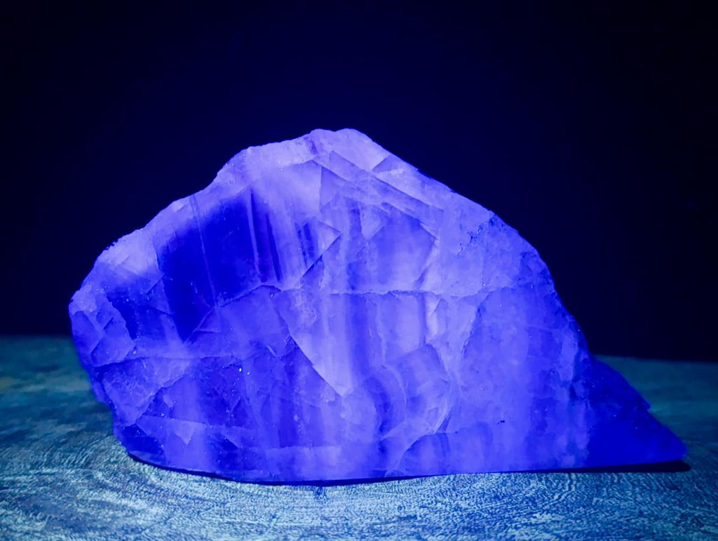 Polished Watermelon Fluorite Slices x 3 From Uis, Namibia - Toprock Gemstones and Minerals 