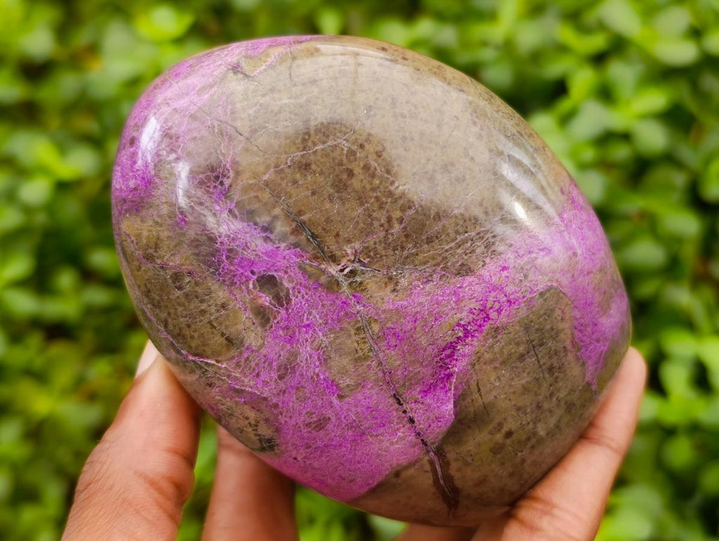 Polished Stichtite Standing Free Forms x 2 From Barberton, South Africa - Toprock Gemstones and Minerals 