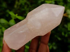 Polished Gemmy Rose Quartz Crystal Sceptres x 6 From Madagascar - Toprock Gemstones and Minerals 