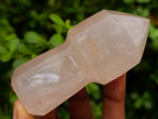 Polished Gemmy Rose Quartz Crystal Sceptres x 6 From Madagascar - Toprock Gemstones and Minerals 