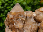 Natural Large Phantom Cascading Smokey Luena Quartz Cluster x 1 From Luena, Congo - Toprock Gemstones and Minerals 