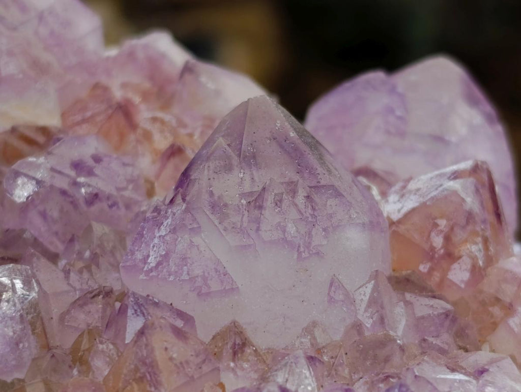 Natural Sunburst Amethyst Spirit Clusters x 2 From Boekenhouthoek, South Africa - Toprock Gemstones and Minerals 