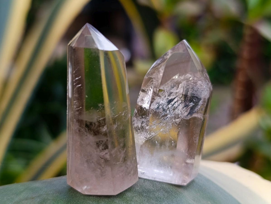 Polished Clear Quartz Display Crystals x 35 From Madagascar - Toprock Gemstones and Minerals 