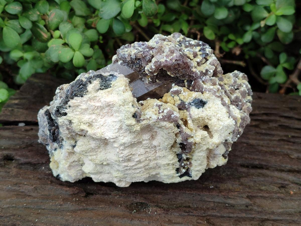 Natural Large Smokey Quartz Specimen with Associated Minerals x 1 From Erongo, Namibia - Toprock Gemstones and Minerals 