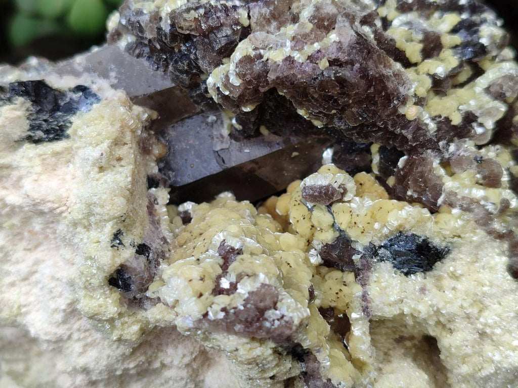 Natural Large Smokey Quartz Specimen with Associated Minerals x 1 From Erongo, Namibia - Toprock Gemstones and Minerals 