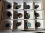 Polished Labradorite Pendants x 12 From Madagascar - Toprock Gemstones and Minerals 