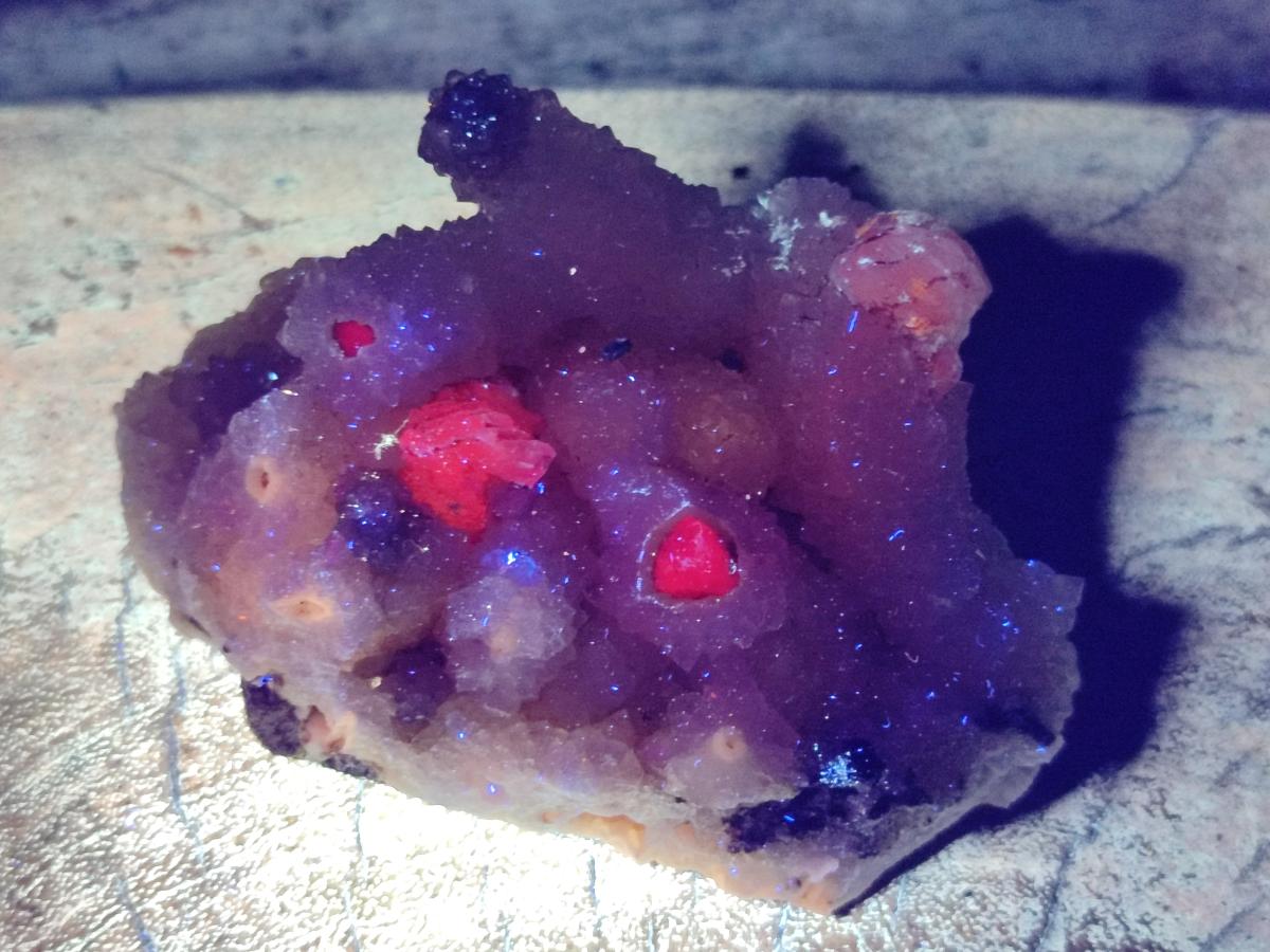Natural Drusy Snow Finger Quartz Coated Clusters x 6 From Albert's Mountain, Lesotho - Toprock Gemstones and Minerals 