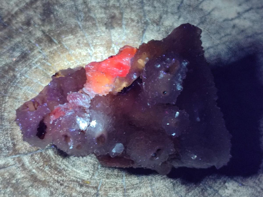 Natural Drusy Snow Finger Quartz Coated Clusters x 6 From Albert's Mountain, Lesotho - Toprock Gemstones and Minerals 