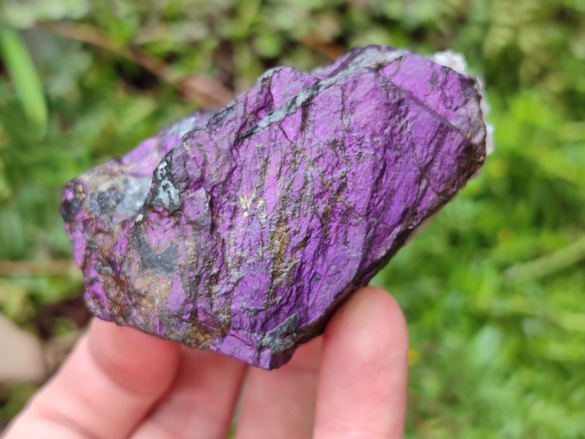 Natural Metallic Cobbed Purpurite Specimens x 12 From Erongo, Namibia - Toprock Gemstones and Minerals 