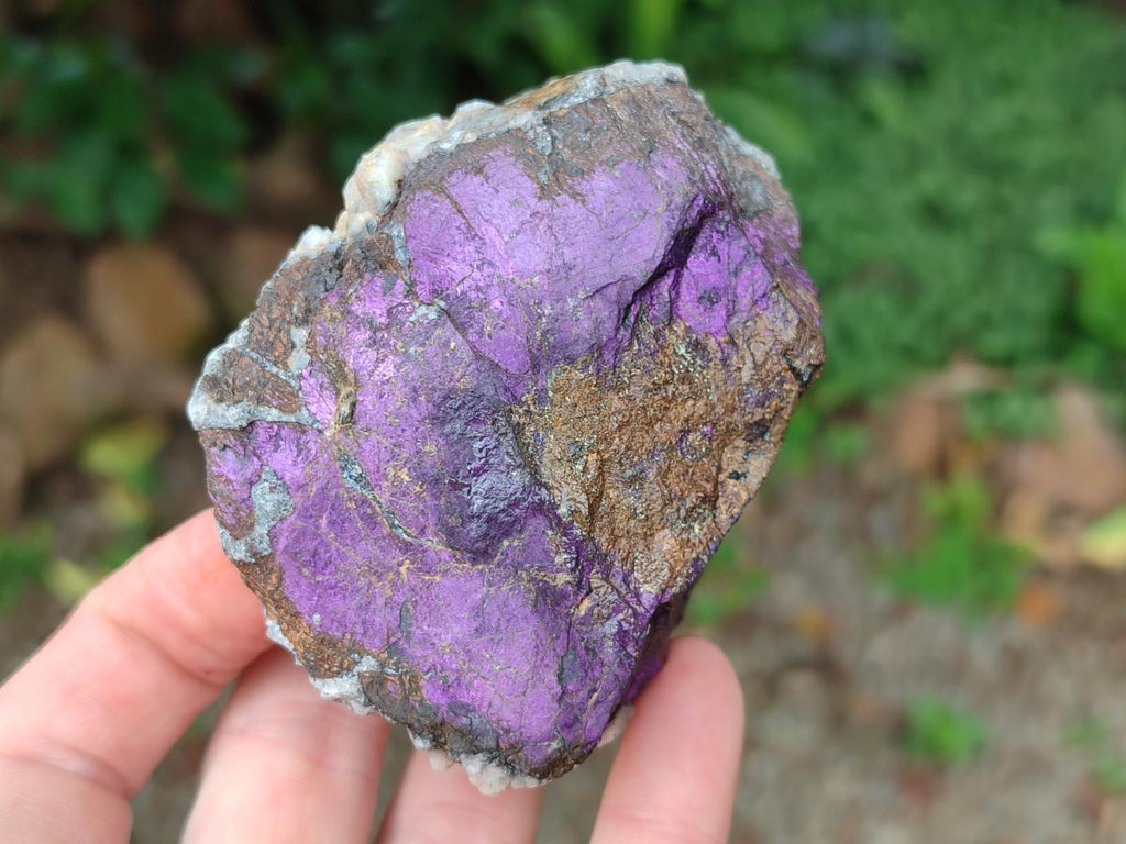 Natural Metallic Cobbed Purpurite Specimens x 12 From Erongo, Namibia - Toprock Gemstones and Minerals 