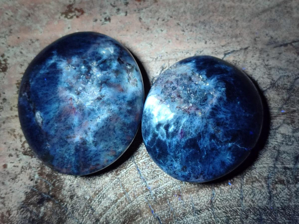 Polished Dendritic Agate Galets x 12 From Moralambo, Madagascar - Toprock Gemstones and Minerals 