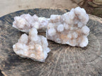 Natural Lilac Amethyst Spirit Quartz Clusters x 3 From Boekenhouthoek, South Africa - Toprock Gemstones and Minerals 