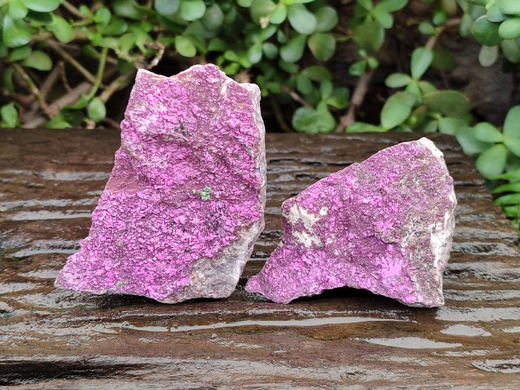 Natural Salrose Cobaltoan Dolomite Specimens x 6 From Kakanda, Congo - Toprock Gemstones and Minerals 