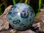 Polished Stromatolite Spheres x 3 From Katsepy, Madagascar - Toprock Gemstones and Minerals 