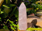 Polished Gemmy Rose Quartz Crystals x 2 From Madagascar - Toprock Gemstones and Minerals 