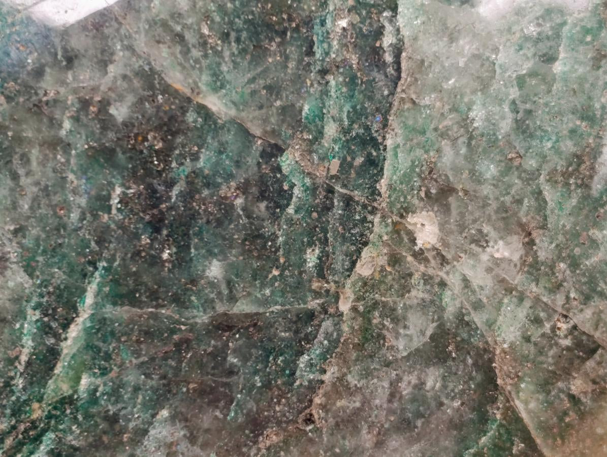 Polished Large Fuchsite Quartz Standing Free Forms x 1 From Andakatany, Madagascar - Toprock Gemstones and Minerals 