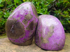 Polished Stichtite Standing Free Forms x 6 From Barberton, South Africa - Toprock Gemstones and Minerals 
