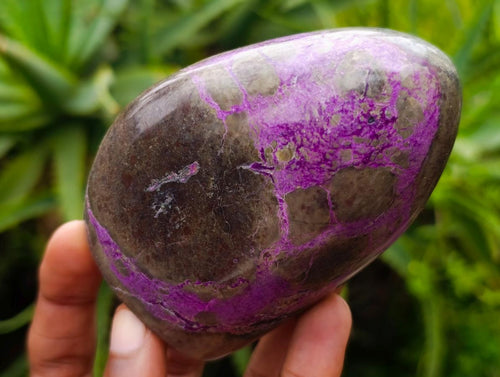 Polished Stichtite Standing Free Forms x 6 From Barberton, South Africa - Toprock Gemstones and Minerals 