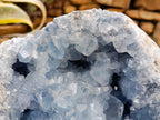 Natural XL Blue Celestite Geode Specimen x 1 From Sakoany, Madagascar - Toprock Gemstones and Minerals 