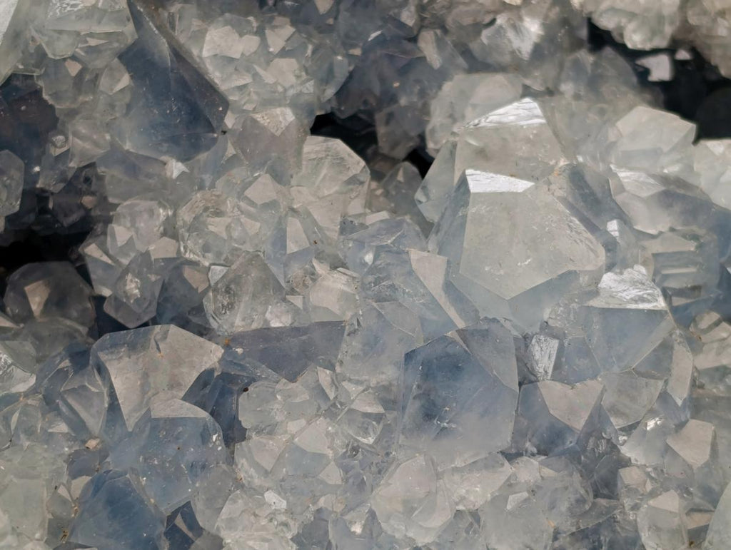 Natural XL Blue Celestite Geode Specimen x 1 From Sakoany, Madagascar - Toprock Gemstones and Minerals 