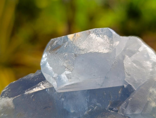 Natural Blue Celestite Specimens x 4 From Sakoany, Madagascar - Toprock Gemstones and Minerals 