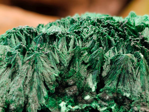 Natural Silky Malachite Specimens x 6 From Kasompe, Congo - Toprock Gemstones and Minerals 