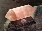 Polished Double Terminated Gemmy Rose Quartz Crystals x 6 From Madagascar - Toprock Gemstones and Minerals 