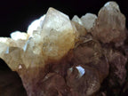 Natural Smokey Phantom Quartz Clusters x 4 From Luena, Congo - Toprock Gemstones and Minerals 