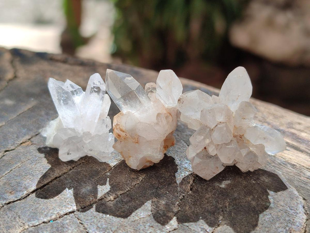 Natural Mixed Minerals of Brandberg Crystals and Clusters x 30 From Brandberg, Namibia - Toprock Gemstones and Minerals 