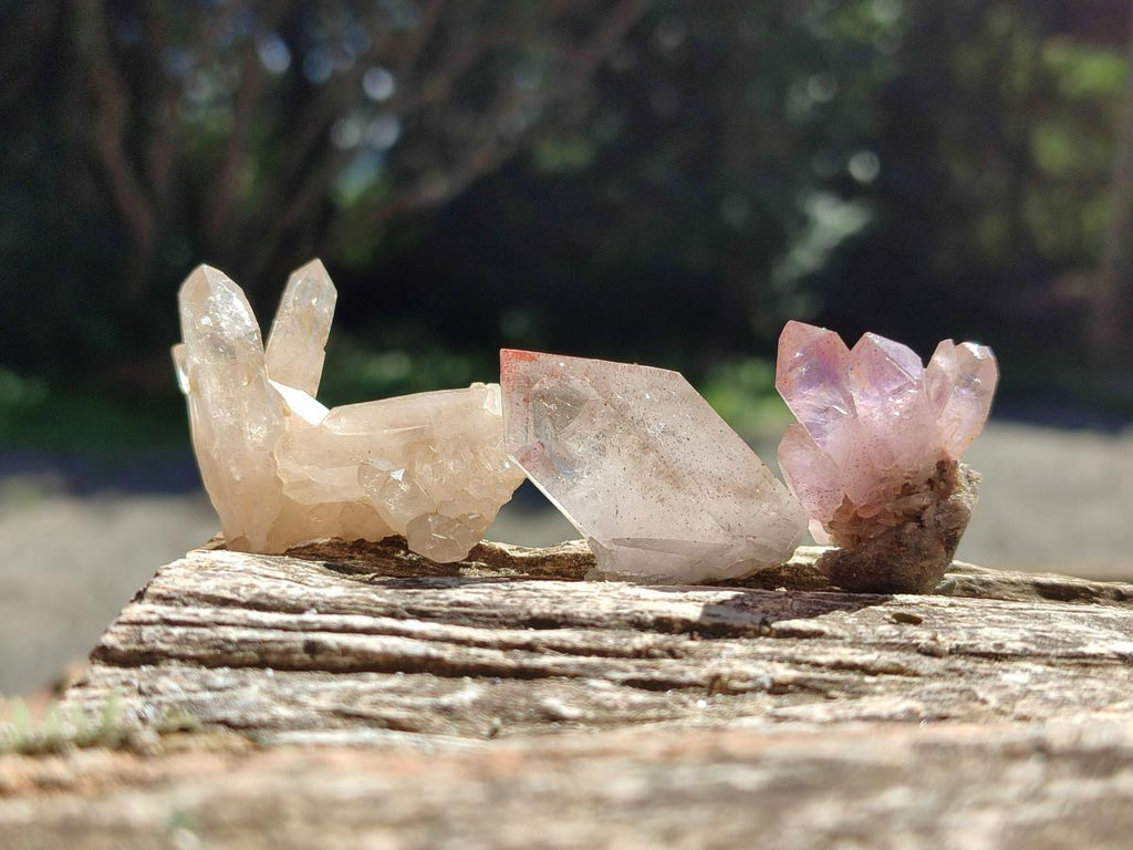 Natural Mixed Minerals of Brandberg Crystals and Clusters x 30 From Brandberg, Namibia - Toprock Gemstones and Minerals 