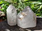Polished Mixed Quartz Crystals with Inclusions x 6 From Madagascar - Toprock Gemstones and Minerals 