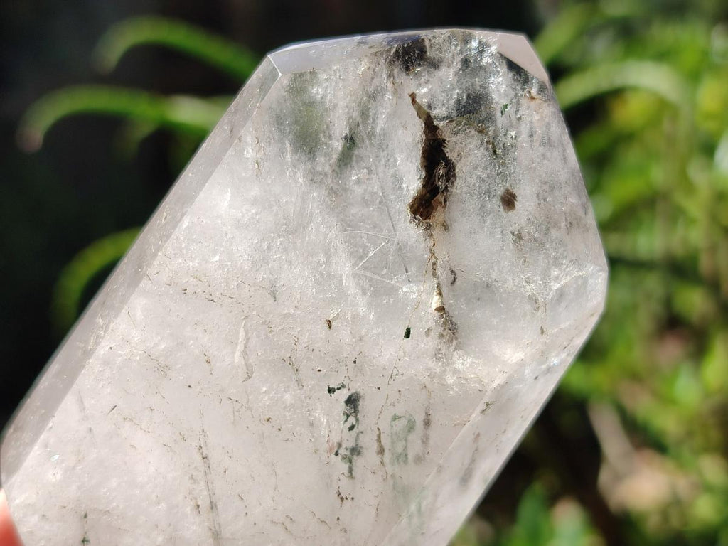 Polished Mixed Quartz Crystals with Inclusions x 6 From Madagascar - Toprock Gemstones and Minerals 