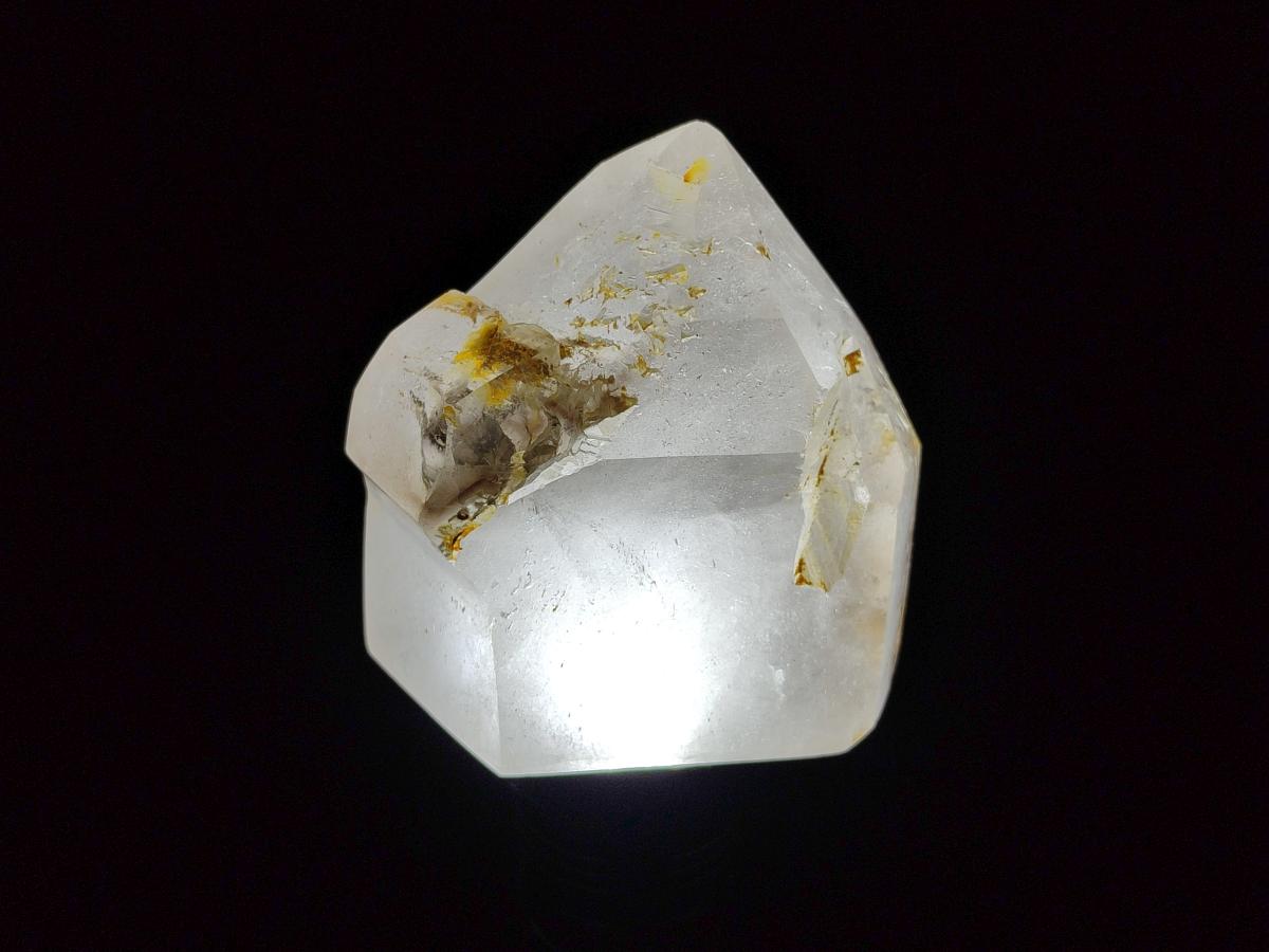 Polished Mixed Quartz Crystals with Inclusions x 6 From Madagascar - Toprock Gemstones and Minerals 