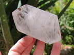 Polished Mixed Quartz Crystals with Inclusions x 6 From Madagascar - Toprock Gemstones and Minerals 