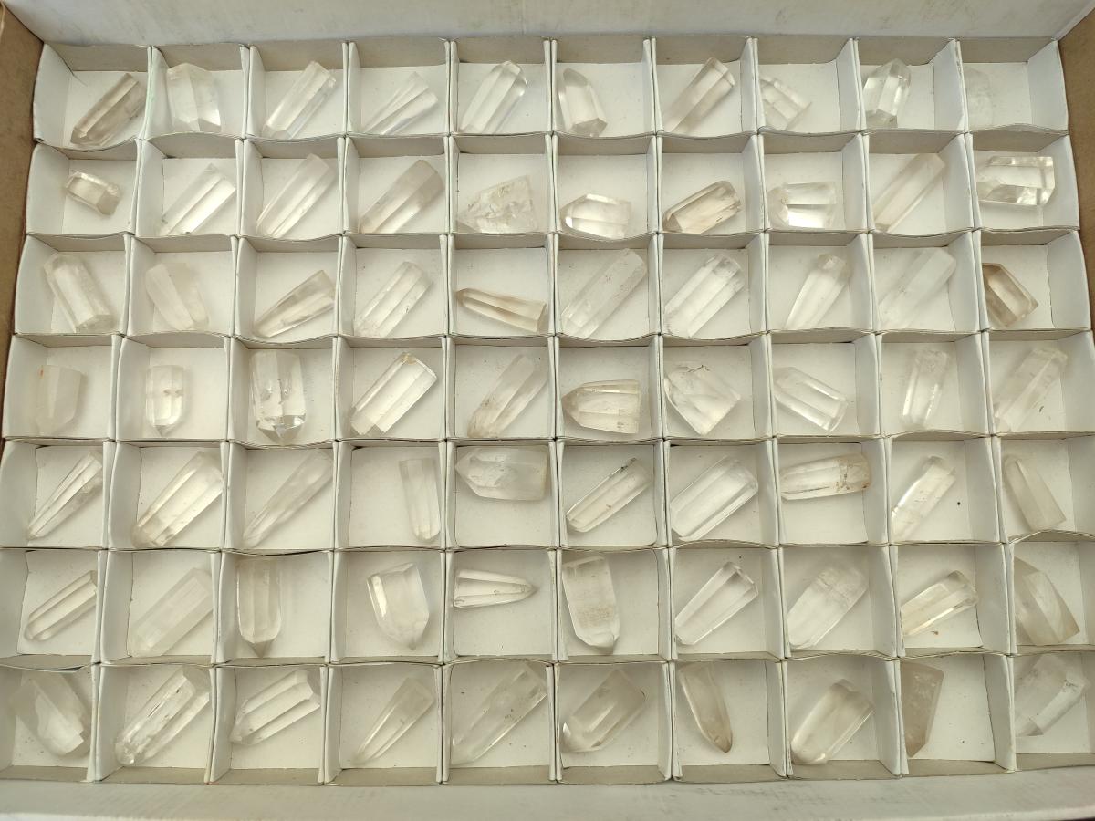 Polished Clear Quartz Display Crystals x 70 From Madagascar - Toprock Gemstones and Minerals 